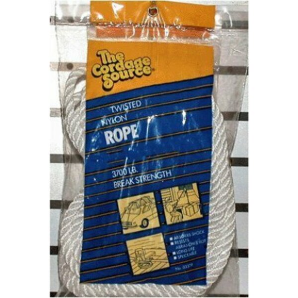 Cordage Source 1/4 X 100 NYLON TWIST BAG 334P-WA